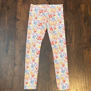 Floral Print Kids Leggings
